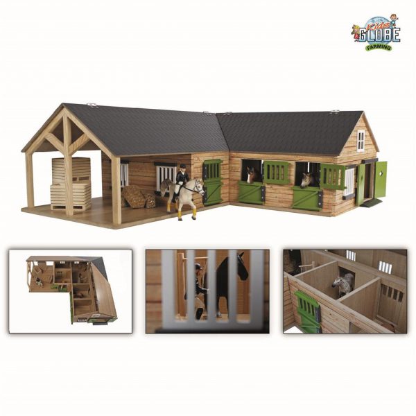 Stal Paarden Hoekstal 68 X 77 X 27 CM