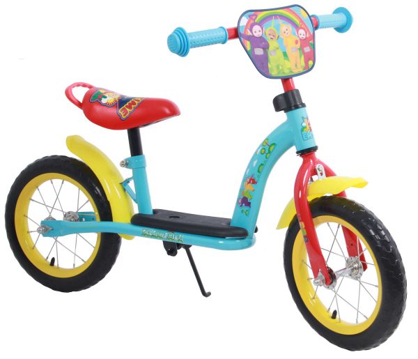 Teletubbies Loopfiets – Jongens en Meisjes – 12 inch – Blauw/Rood/Geel