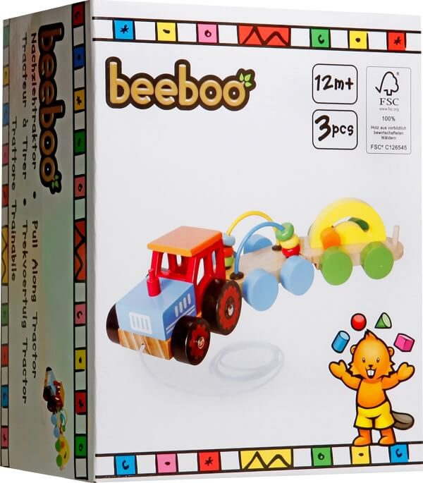 Beeboo trekker met 2 opleggers