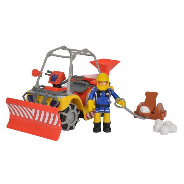 Brandweerman Sam Mercury Sneeuw Quad Incl. Figuur1
