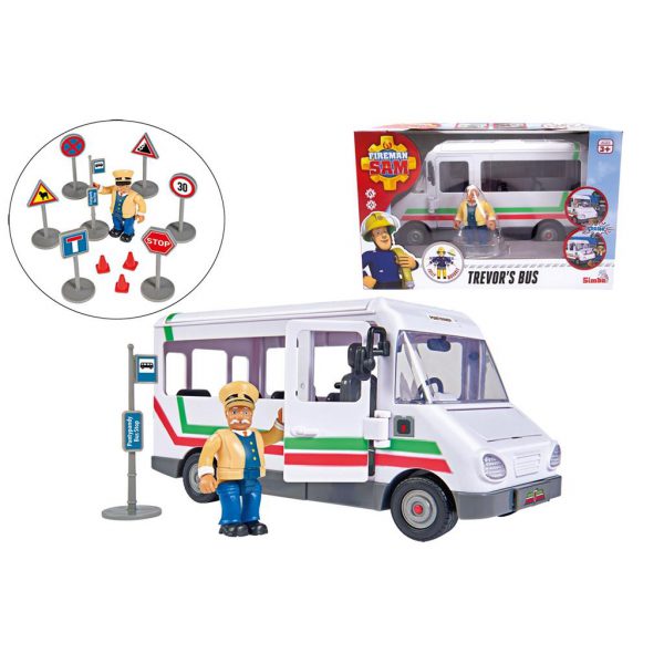 Brandweerman Trevors Bus