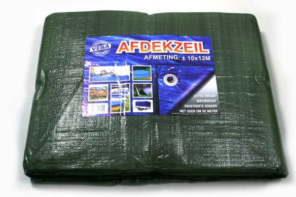 VEBA Afdekzeil groen 10X12M