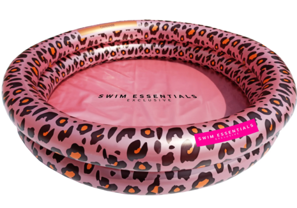 Swim Essentials – Baby zwembad Panterprint Rosé goud 60 cm