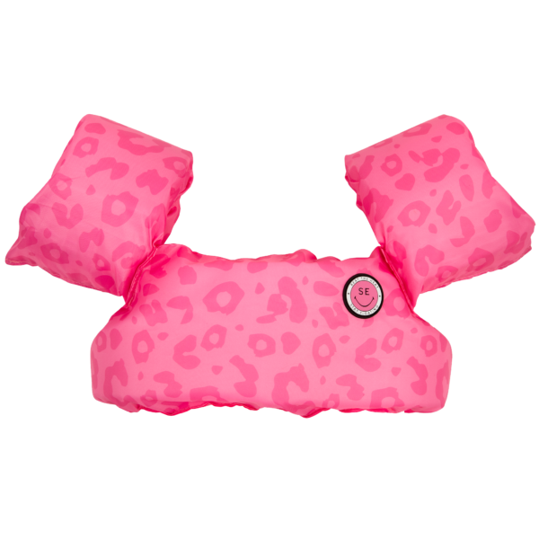 Swim Essentials Puddle Jumper Roze Panterprint