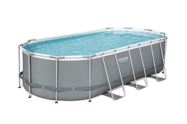 Bestway 56710  Power Steel 549 x 274 x 122cm ovale zwembad