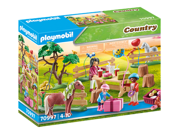 Playmobil 70997 Kinderverjaardagsfeestje op de ponyboerderij