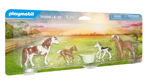 Playmobil 71000 2 IJslandse pony’s met veulens