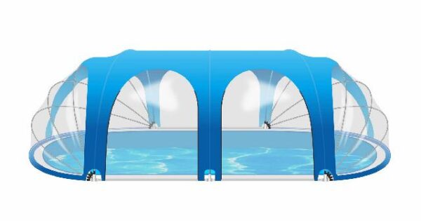 Blue bay Poolhouse ovaal 610