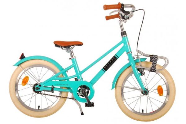Volare Melody Kinderfiets – Meisjes – 16 inch – Turquoise – Prime Collection