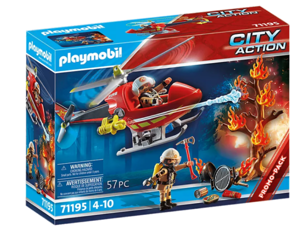 Playmobil 71195 Brandbestrijding helikopter