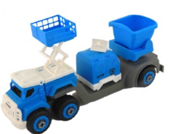 Police Assemble vrachtwagen