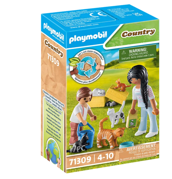 Playmobil 71309 Kattenfamilie