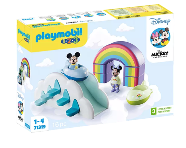 Playmobil 71319 1.2.3 Mickey Mouse Wolkenhuis