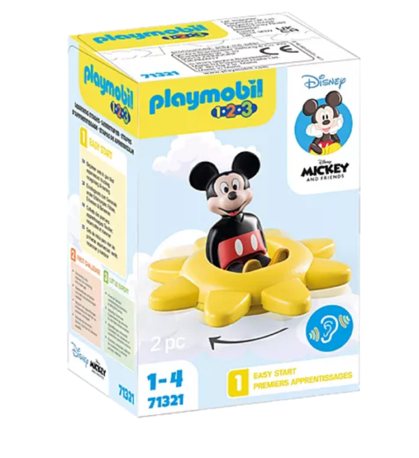Playmobil 71321 1.2.3 Mickey Mouse Draaiende zon