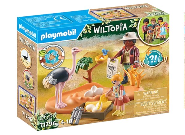 Playmobil 71296 Wiltopia Op bezoek bij papa struisvogel