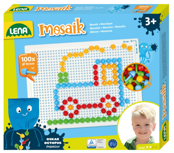 Lena Mozaïek Set Color 100pcs 10mm