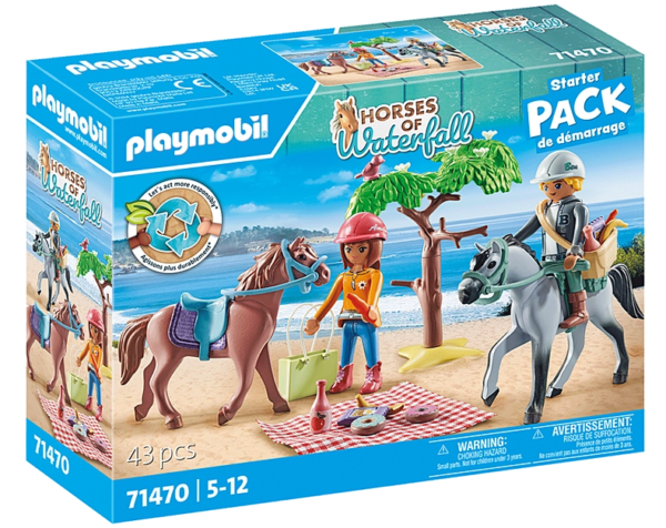 Playmobil 71470 Paardrijden naar het strand met Amelia en Ben