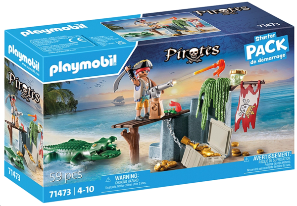 Playmobil 71473 Piraat met alligator