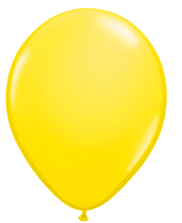 Gele Ballonnen 30cm 50 stuks